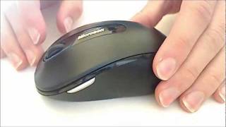 Microsoft Wireless Mobile Mouse 4000 review [upl. by Pauwles155]