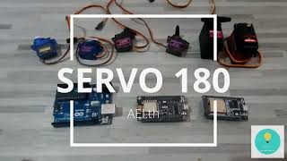 สอนใช้Servo SG90 MG90S MG996R SG92R TD8120MG ร่วมกับบอร์ด Arduino Uno  ESP8266  ESP32  Nodemcu [upl. by Grevera]