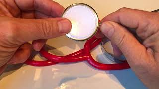 How to use a double head stethoscope Set up and design tips [upl. by Nohpets122]