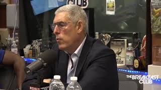 Lyor Cohen on the Breakfast Club explaining why he promotes drug culture in rap music [upl. by Ajim11]