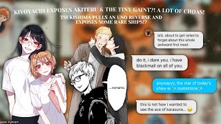 kiyoyachi expose akiteru amp the tiny giant akiten ✨chaos ✨tuskishima revenge expose rare ships ♡ [upl. by Nylicaj]