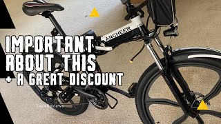 Unique Insights the ANCHEER AMA005792 Commuting Electric Bike [upl. by Hollander]