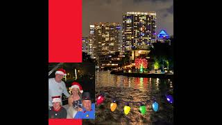 Fort Lauderdale Christmas Lights Show Boat Tour [upl. by Aritak795]