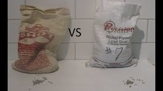 Ballistic Products vs Precision Reloadings nickel plated lead shot [upl. by Yuhas]