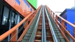 Nickelodeon Streak Front Row On Ride POV  Blackpool Pleasure Beach [upl. by Seldon628]