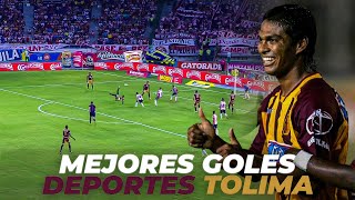 LOS MEJORES GOLES EN LA HISTORIA DE DEPORTES TOLIMA [upl. by Pappano]