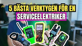 5 bästa verktygen för en SERVICEELEKTRIKER [upl. by Razid110]