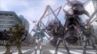 EDF Chanting with Music  Earth Defense Force [upl. by Antoinetta]