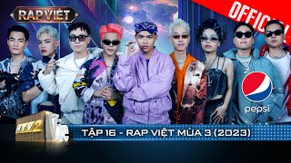 Rap Việt Mùa 3  Tập 16 Trực tiếp Đêm Công bố amp Trao giải  Ai sẽ là Quán quân  Rap Việt 2023 [upl. by Akehsat]