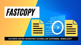 FastCopy  Dateien unter Windows schneller kopieren Wirklich [upl. by Jude374]