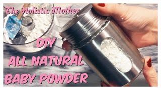 DIY All Natural Baby Powder With Essential Oils [upl. by Litha162]