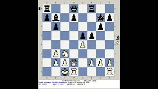 Huebner Robert vs Sibe Jan  Niemeyer Chess U21 3rd 1965 Groningen Netherlands [upl. by Tu594]