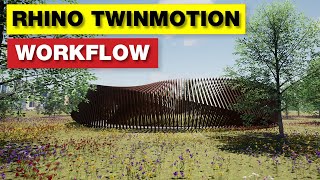 Rhino Twinmotion Workflow Tutorial [upl. by Selrhc68]