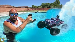 Driving Remote Control RC Cars Across The Water [upl. by Siol]