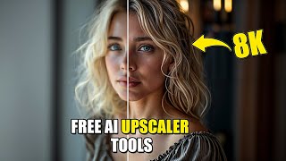 Best 5 FREE Image Upscaler in 2024  GFX Tutorials [upl. by Kciredes]