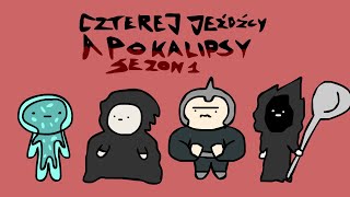 CZTEREJ JEŹDŹCY APOKALIPSY SEZON 1  W SKRÓCIE [upl. by Yrebmik]