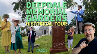 Deepdale Memorial Gardens Historical Tour  Lansing Michigan [upl. by Sedinoel]