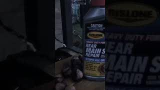 RISLONE REAR MAIN SEAL ENGINE OIL STOP LEAK REVIEW 2023 [upl. by Nile]