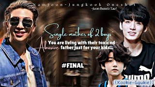 End🥀Living with T0xic n Abvsive Husband just for your kids🥀Jk amp NJbtsff jungkookff jk bts [upl. by Zebedee643]