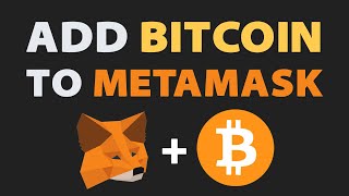 🔥 How to Add Bitcoin to Metamask Wallet Easy [upl. by Katha]