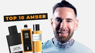 TOP 10 AMBER Fragrances [upl. by Akema]