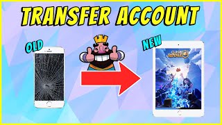 How to Transfer Clash Royale Account to a New Device  English 2021  iOS or Android  100 WORKS [upl. by Selmore604]