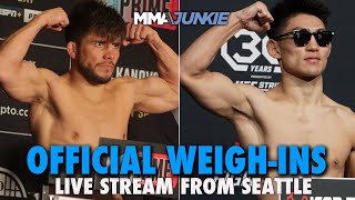 UFC Fight Night 252 Official WeighIn Live Stream [upl. by Mastat918]