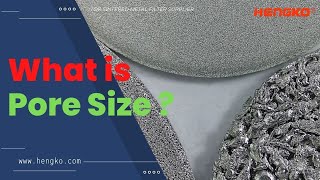 What is pore size for sintered metal filter [upl. by Su]