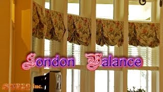 Beautiful LONDON VALANCES and SHADES [upl. by Onirotciv]