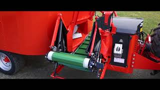 KUHN FLEXILIFT sur mélangeuses PROFILE en action [upl. by Goltz]