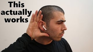 How to SPY on people using your AirPods New Feature [upl. by Robinia635]