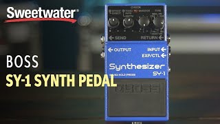 BOSS SY1 Synthesizer Pedal Demo [upl. by Lemraj236]