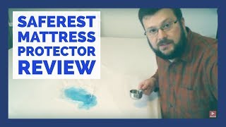 SafeRest Mattress Protector Review amp Waterproof Test [upl. by Lindsley134]