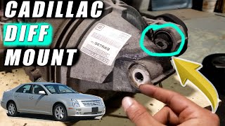 HOW TO Cadillac Rear Differential Bushing CTS STS [upl. by Reed127]