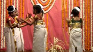 Thiruvathira played by kids kaithapoo [upl. by Linsk32]