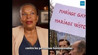 Christiane Taubira revient sur la bataille du mariage pour tous  INA [upl. by Aniraad]