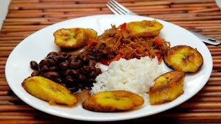 Pabellón Criollo Venezuelan cuisine [upl. by Maxfield]