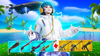 We got EVERY EXOTIC  MYTHIC in Fortnite [upl. by Etnahsal936]