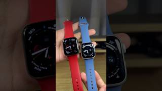 44mm vs 40mm Apple Watch Size Comparison apple smartwatch applewatch comparison watch tech [upl. by Nobell]