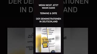 TERMINE amp ORTE DEMOS GEGEN RECHTS [upl. by Lledor]