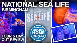 National Sea Life Centre Birmingham  Full Tour amp Day Out Review  UK Travel Vlog [upl. by Ermin]