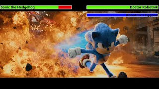 Sonic the Hedgehog 2020 Final Battle with healthbars [upl. by Aisela]