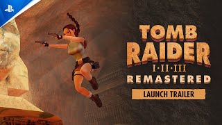 Tomb Raider IIII Remastered Starring Lara Croft  Launch Trailer  PS5 amp PS4 Games [upl. by Flower]