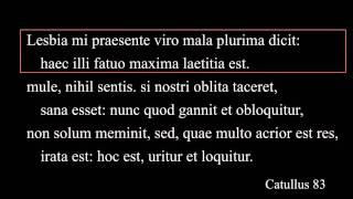 Catullus 83 [upl. by Jakob]