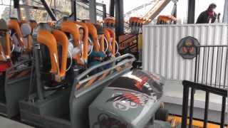 Apocalypse The Last Stand Six Flags America HD Full Experience [upl. by Ause42]