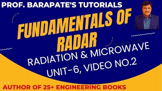 FUNDAMENTALS OF RADAR [upl. by Ytisahcal754]