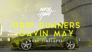 OLD Need for Speed Heat  Grip Runners  Gavin Mays Ford Focus RS Wrap Timelapse [upl. by Mert]