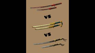 Shadow Fight 2  Daisho vs Heros Will vs Shoguns Katana shorts [upl. by Colvin]