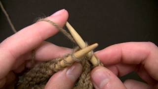 Knit Stitch  Continental Style [upl. by Jeaz]