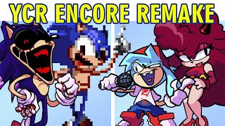 Friday Night Funkin VS SONICEXE You Cant Run Encore Remake Chart x EXETERNAL FNF MOD SHOWCASE [upl. by Bartholomew]